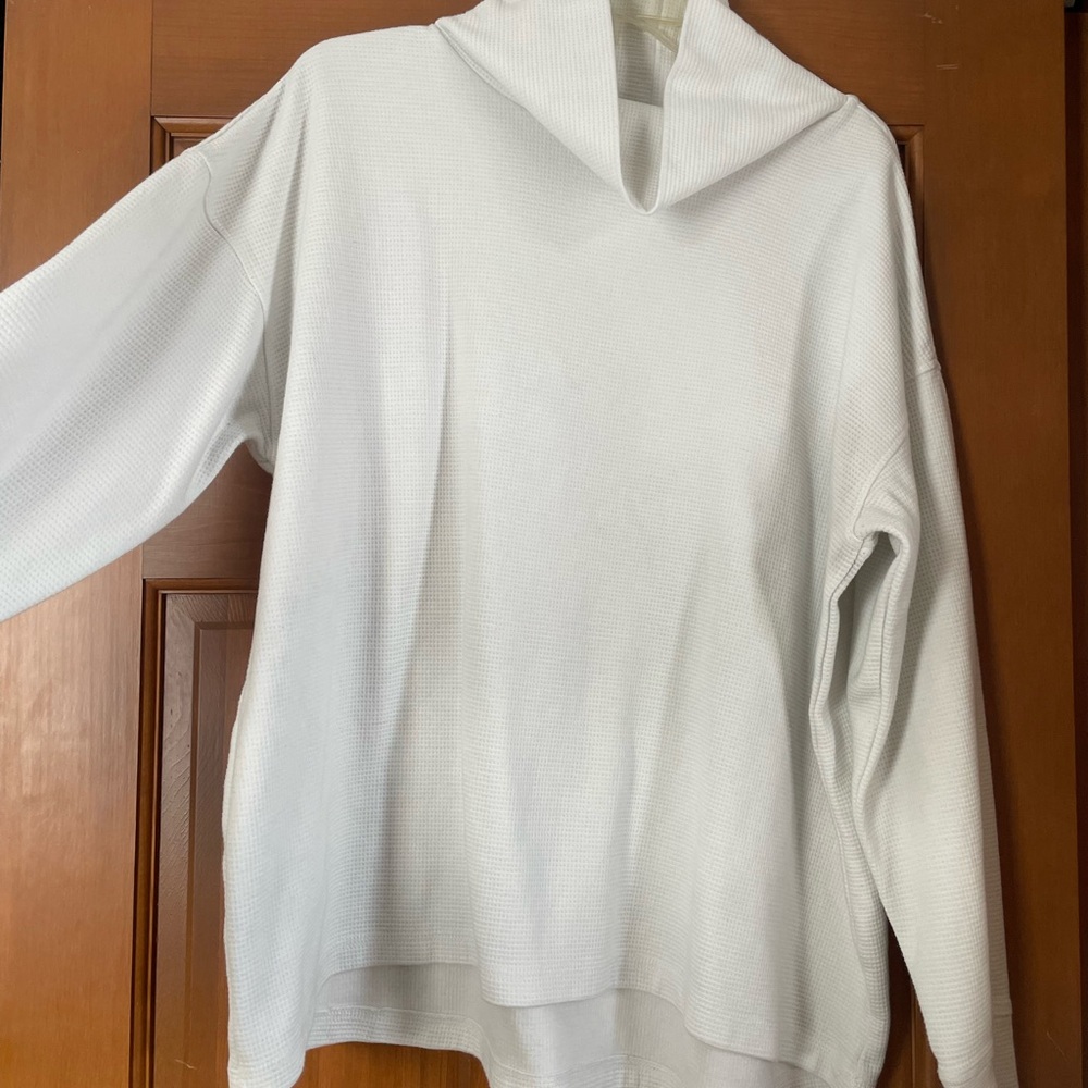 Lands End Waffle Turtle Neck